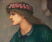 Edward Burne Jones The Pilgrim at the Gate of Idleness oil painting